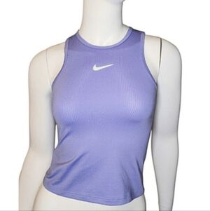 Nike Women's Court Dri-FIT Victory Tennis Tank Top - Purple Size XS